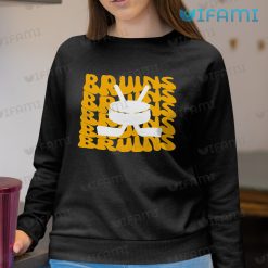 Boston Bruins Shirt Typography Design Bruins Sweashirt
