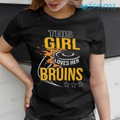 Boston Bruins T Shirt This Girl Love Her Bruins Gift