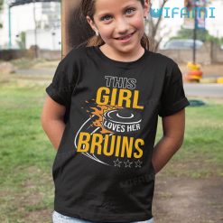 Boston Bruins T Shirt This Girl Love Her Bruins Kid Shirt