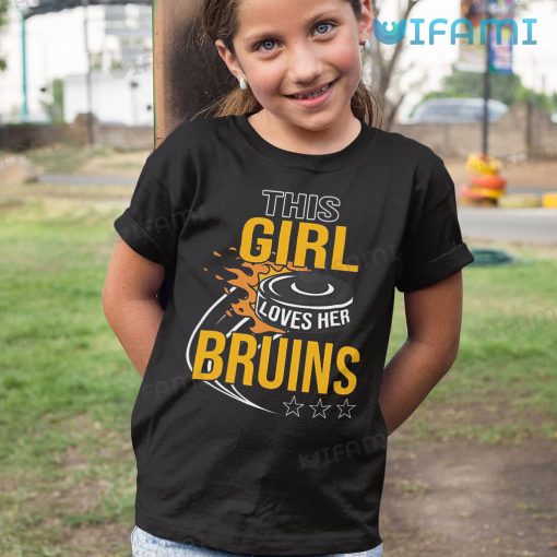 Boston Bruins T-Shirt This Girl Love Her Bruins Gift