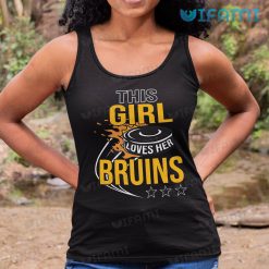 Boston Bruins Fan - This Girl Loves Her Bruins Kids T-Shirt for Sale by  MoonsmileProd