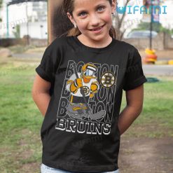 Bruins Shirt Donald Duck Hockey Graphic Design Boston Bruins Kid Shirt