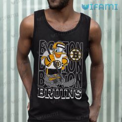 Bruins Shirt Donald Duck Hockey Graphic Design Boston Bruins Tank Top