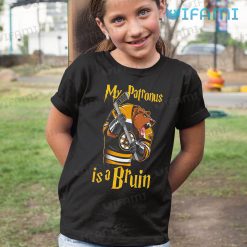 Bruins Shirt My Patronus Is A Bruin Bear Boston Bruins Kid Shirt