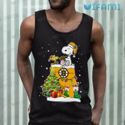 Bruins Shirt Snoopy Woodstock Christmas Boston Bruins Tank Top