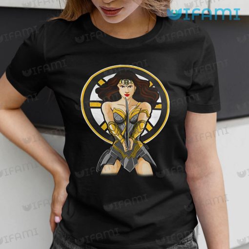 Bruins Shirt Wonder Woman DC Comics Boston Bruins Gift