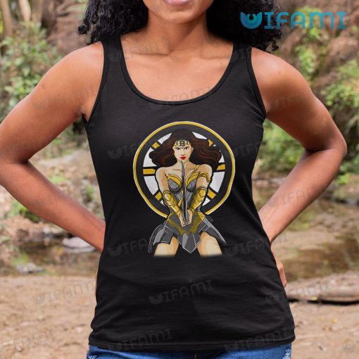 Bruins Shirt Wonder Woman DC Comics Boston Bruins Gift