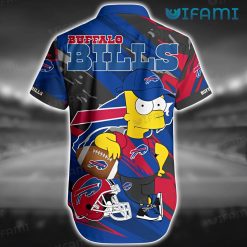 Buffalo Bills Hawaiian Shirt Bart Simpson Football Helmet Buffalo Bills Present Back