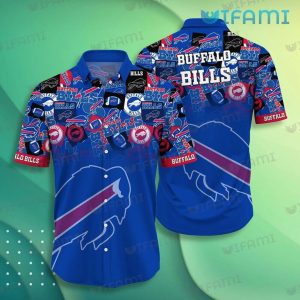 Buffalo Bills Hawaiian Shirt Bisons Logo Football Buffalo Bills Gift