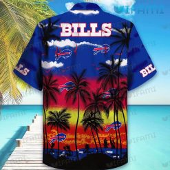 Buffalo Bills Hawaiian Shirt Coconut Summer Cloud Buffalo Bills Present Back