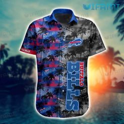 Buffalo Bills Hawaiian Shirt Dark Sunset Coconut Buffalo Bills Present