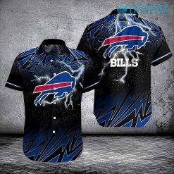 Buffalo Bills Hawaiian Shirt Lightning Logo Unique Buffalo Bills Gift