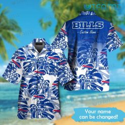 Buffalo Bills Hawaiian Shirt Coconut Mix Flower Palm Leaves Buffalo Bills Gift