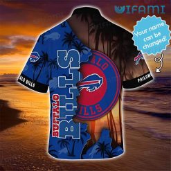 Buffalo Bills Hawaiian Shirt Personalized Coconut Buffalo Bills Present Back