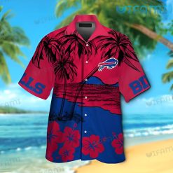 Buffalo Bills Hawaiian Shirt Red Beach Coco Hibiscus Buffalo Bills Gift