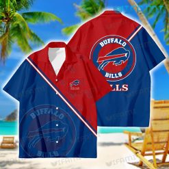 Buffalo Bills Hawaiian Shirt Red Blue Classic Buffalo Bills Gift