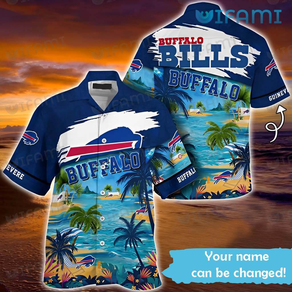 Custom Name For Fans Buffalo Bills NFL Baby Yoda Lover Tropical