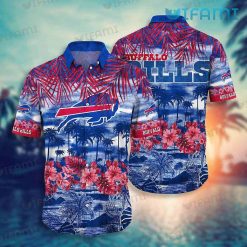 Buffalo Bills Hawaiian Shirt Tropical Pattern Beach Buffalo Bills Gift