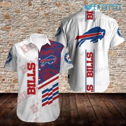 Buffalo Bills Hawaiian Shirt White Color Casual Buffalo Bills Gift