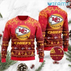 Chiefs Christmas Sweater Big Logo Kansas City Chiefs Gift
