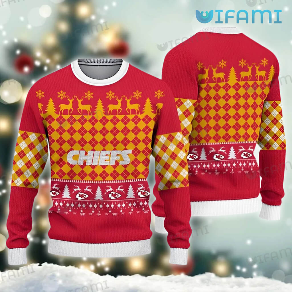 Get Festive with Our Chiefs Ugly Sweater Gift!