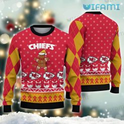 Chiefs Christmas Sweater Gingerbread Kansas City Chiefs Gift