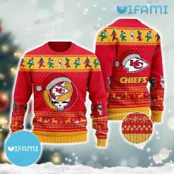 Chiefs Christmas Sweater Grateful Dead Bears Kansas City Chiefs Gift