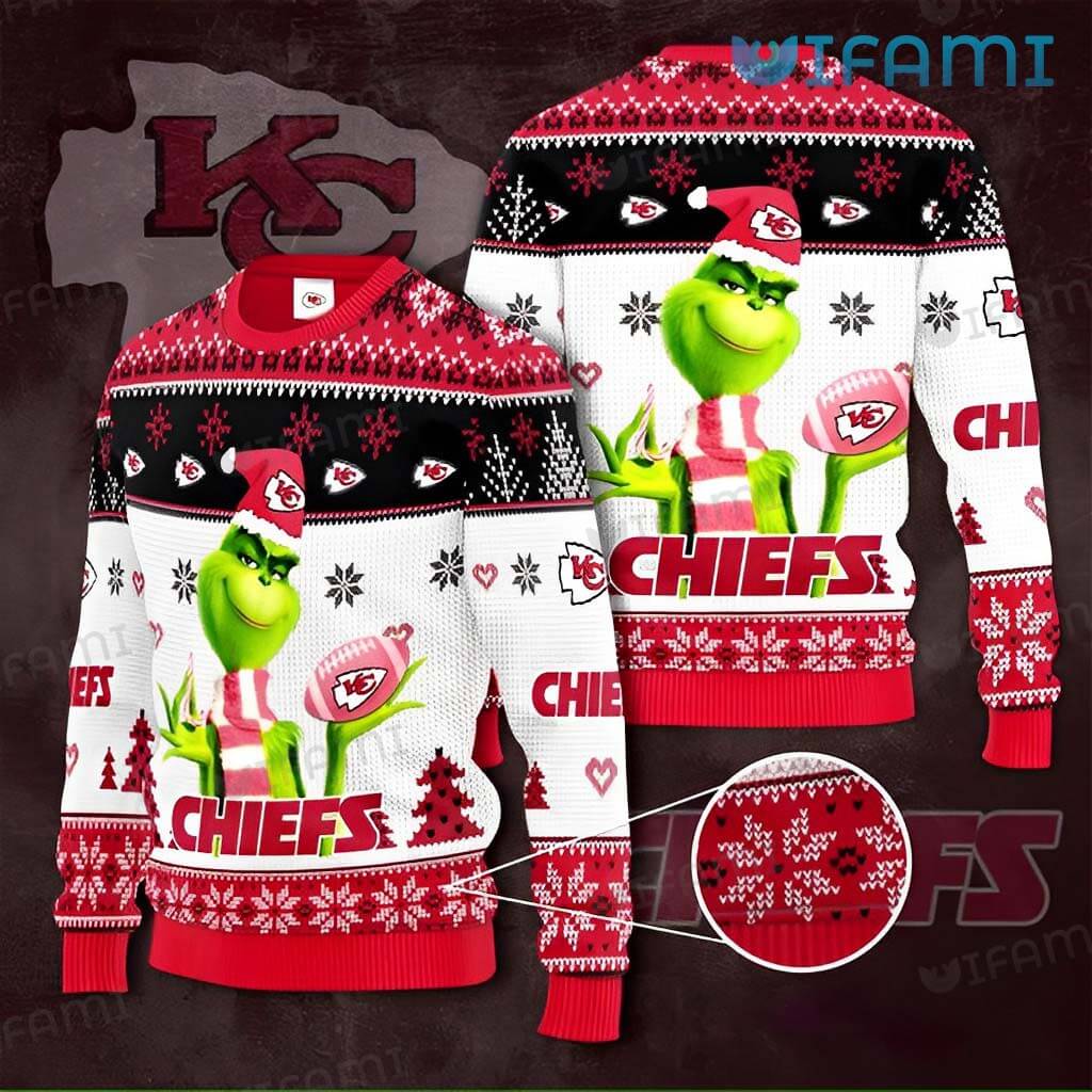 Unleash Your Inner Grinch with the Chiefs Ugly Sweater