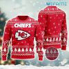 Chiefs Christmas Sweater Snowflake Pattern Kansas City Chiefs Gift