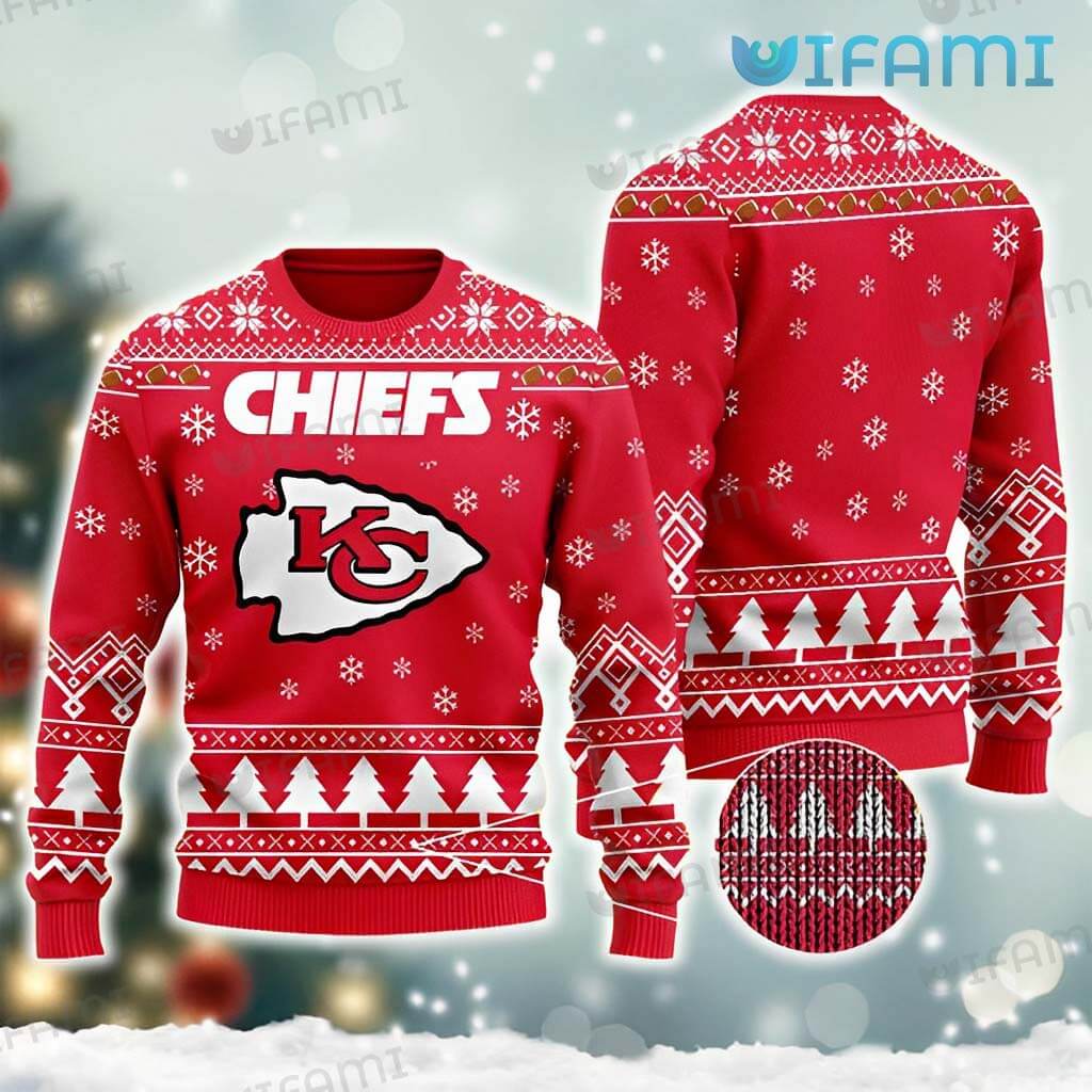 Stay Festive with Our Chiefs Ugly Christmas Sweater