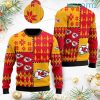 Chiefs Christmas Sweater Snowflake Pine Tree Kansas City Chiefs Gift
