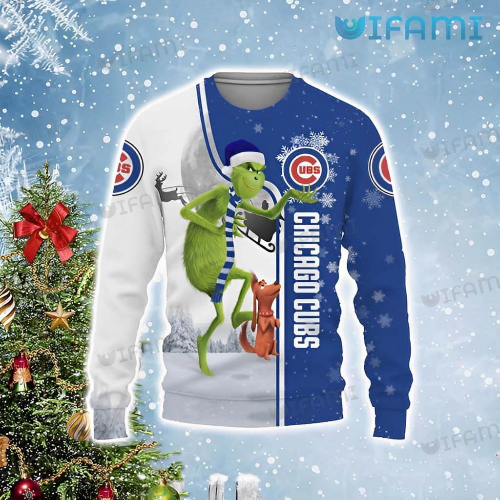 Cubs Ugly Christmas Sweater: The Perfect Gift for Grinch Max Fans