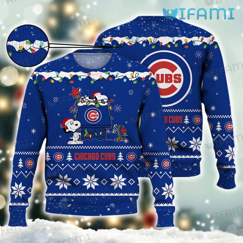 Chicago Cubs American Sports Teams Ugly Christmas Sweater