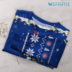 Cubs Christmas Sweater Snoopy Doghouse Chicago Cubs Present ruck
