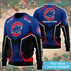 Custom Chicago Cubs Sweater Armor Design Cubs Gift