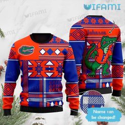 Custom Florida Gators Christmas Sweater Mascot Gators Gift
