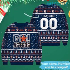 Custom Houston Astros Sweater Go Astros Gift
