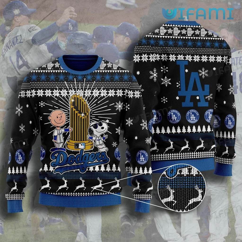 Win the Ugly Sweater Contest with Dodgers Christmas Sweater