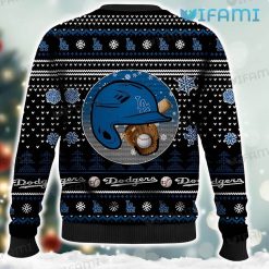 Dodgers Christmas Sweater Logo Pattern Los Angeles Dodgers Gift