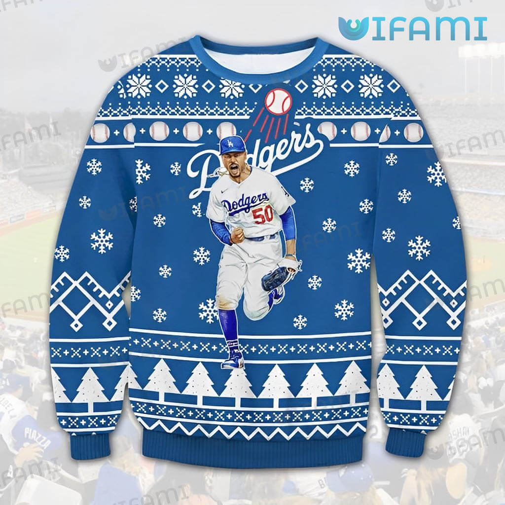 Because Who Doesn't Want an Ugly Sweater: Dodgers Edition