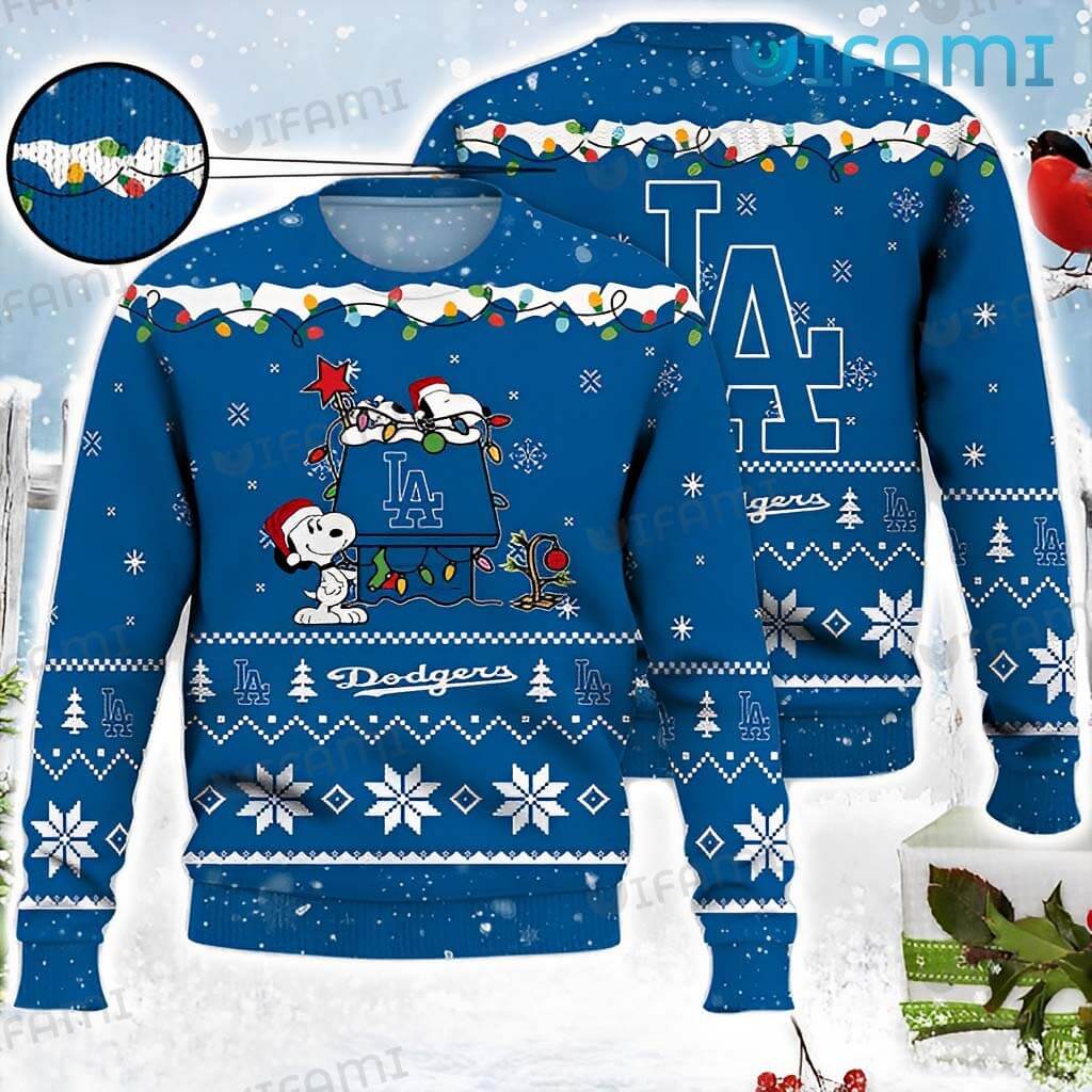 Spread Holiday Cheer with our Dodgers Ugly Sweater