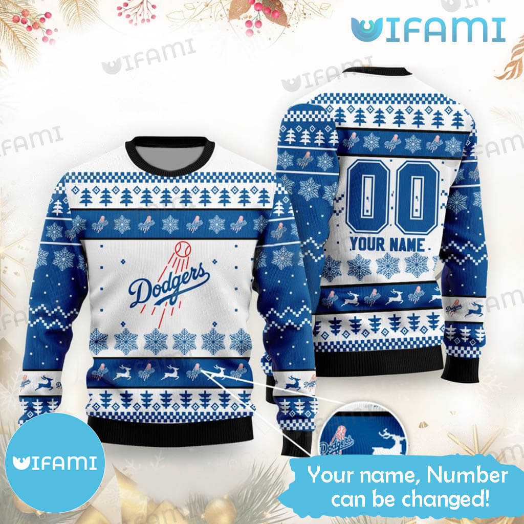 Spread Holiday Cheer with the Dodgers Ugly Christmas Sweater