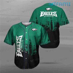 Eagles Baseball Jersey Grunge Pattern Philadelphia Eagles Gift