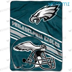 Eagles Blanket Football Helmet Logo Philadelphia Eagles Gift
