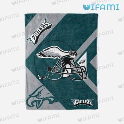 Eagles Blanket Football Helmet Logo Philadelphia Eagles Present Front