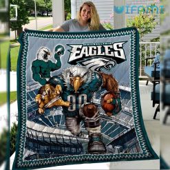 Eagles Blanket Mascot Lincoln Financial Field Philadelphia Eagles Gift