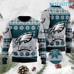 Eagles Christmas Sweater Big Logo Philadelphia Eagles Gift