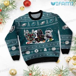 Eagles Christmas Sweater Darth Vader Boba Fett Stormtrooper Philadelphia Eagles Gift 3