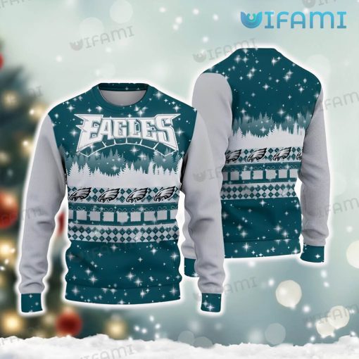Eagles Christmas Sweater Forrest Pattern Philadelphia Eagles Gift