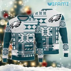 Eagles Christmas Sweater Tribal Pattern Philadelphia Eagles Gift